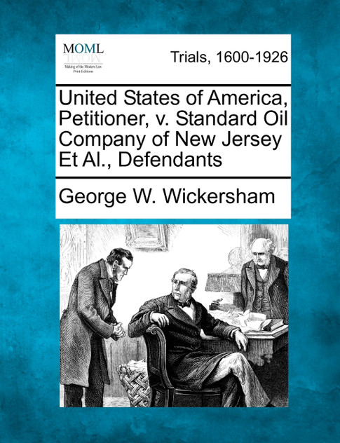 United States of America, Petitioner, v. Standard Oil Company of New Jersey Et Al., Defendants United States of America, Petitioner, v. Standard Oil Company of New Jersey Et Al., Defendants