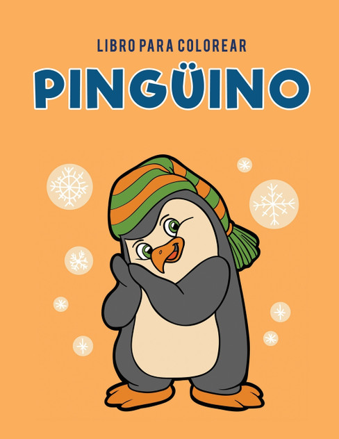 Libro para colorear pingüino Libro para colorear pingüino