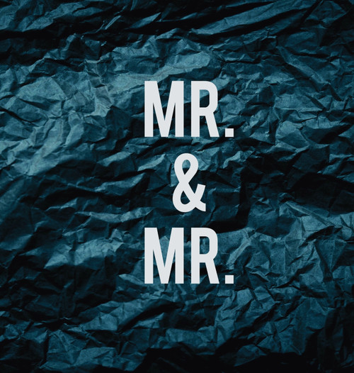 Mr. & Mr. Wedding Guest Book Mr. & Mr. Wedding Guest Book
