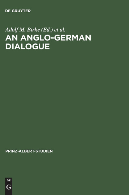 An Anglo-German Dialogue An Anglo-German Dialogue