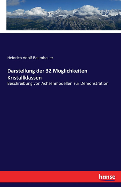Darstellung der 32 Möglichkeiten Kristallklassen Darstellung der 32 Möglichkeiten Kristallklassen