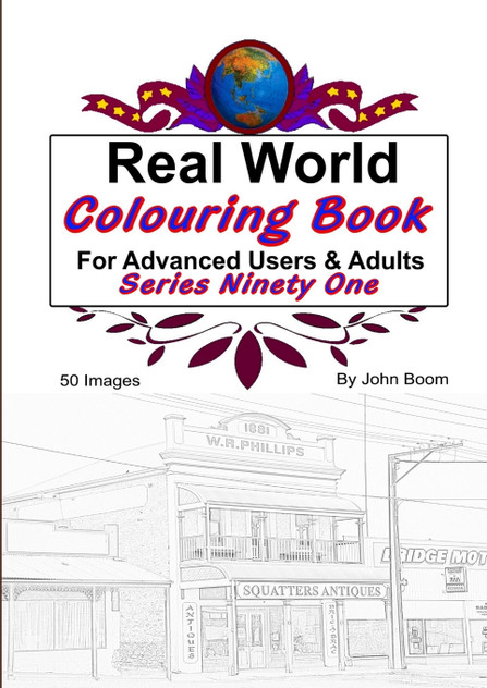 Real World Colouring Books Series 91