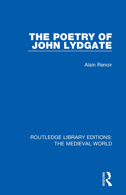 The Poetry of John Lydgate The Poetry of John Lydgate