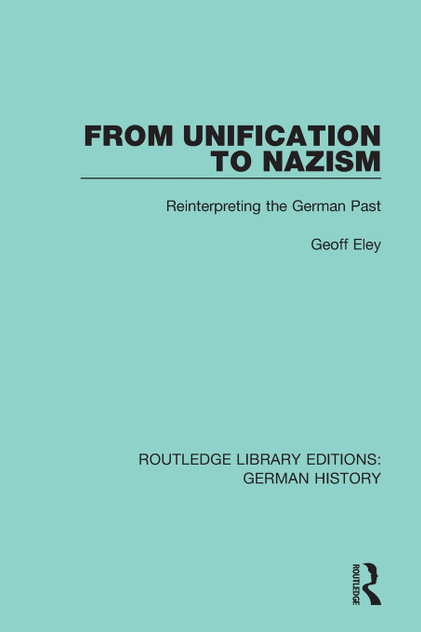 From Unification to Nazism From Unification to Nazism