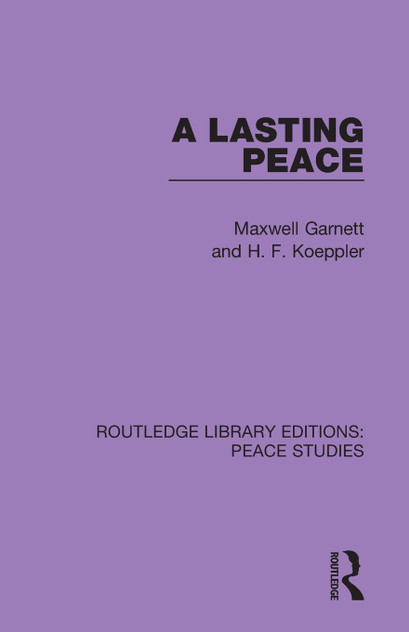 A Lasting Peace A Lasting Peace