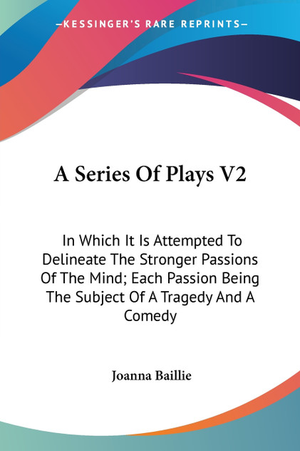 A Series Of Plays V2 A Series Of Plays V2
