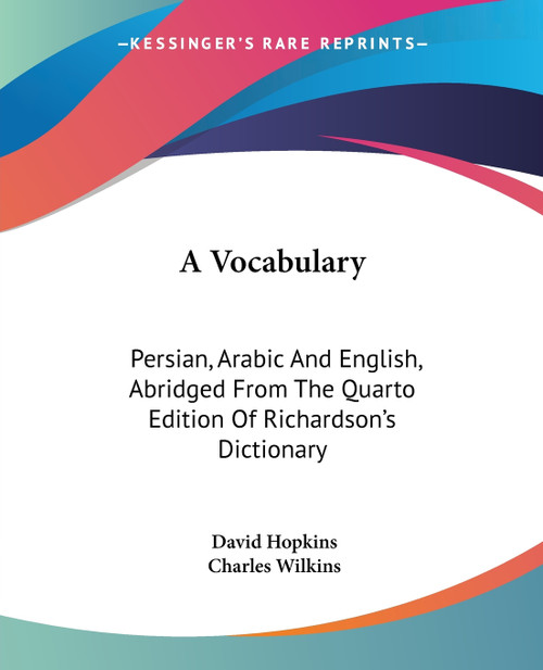 A Vocabulary