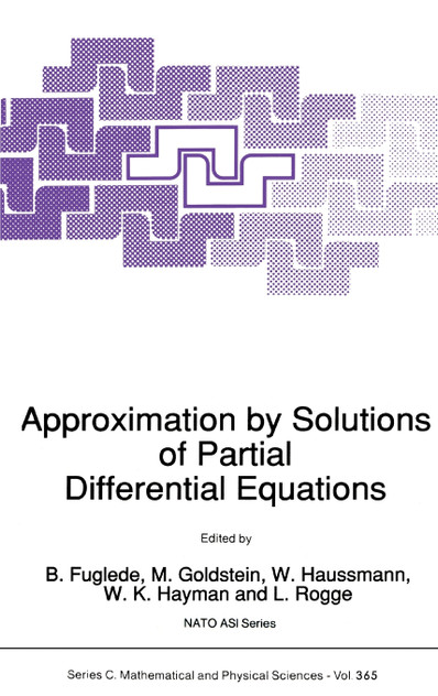 Approximation by Solutions of Partial Differential Equations
