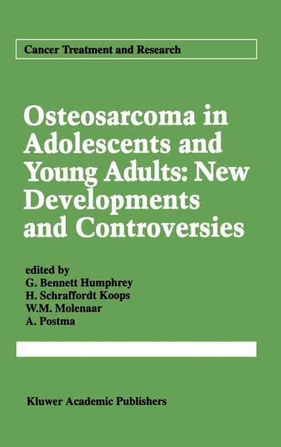 Osteosarcoma in Adolescents and Young Adults Osteosarcoma in Adolescents and Young Adults