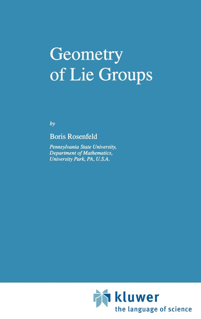 Geometry of Lie Groups
