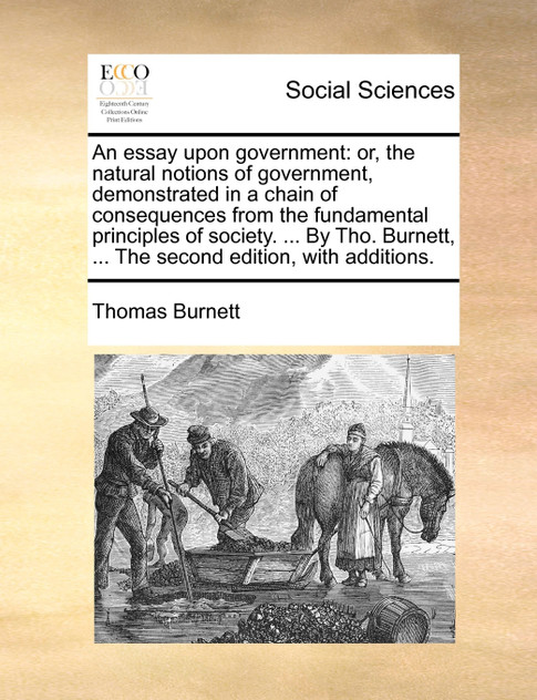 An essay upon government An essay upon government