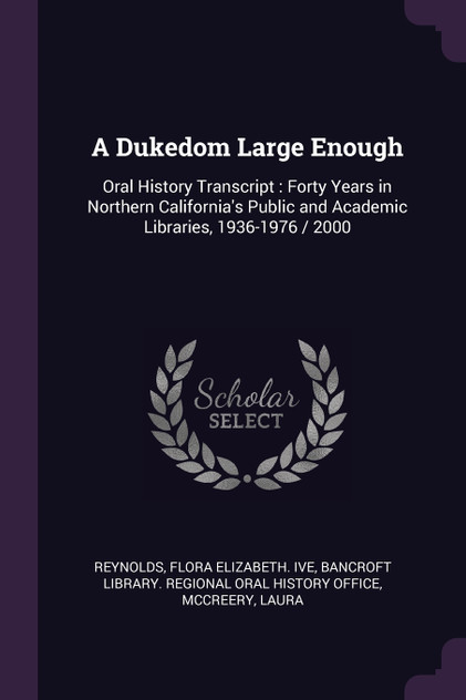 A Dukedom Large Enough