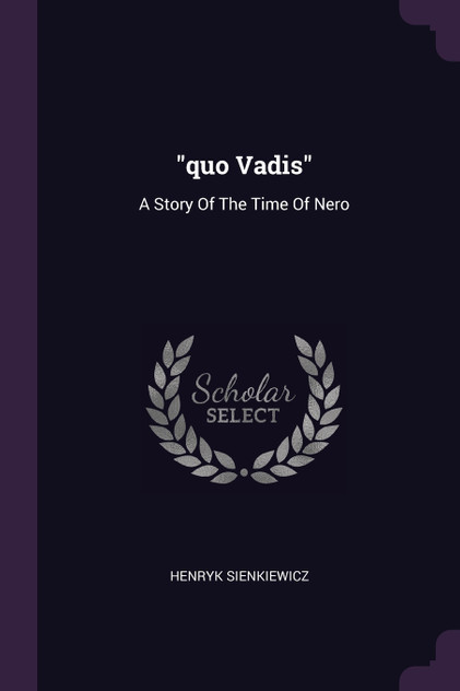 "quo Vadis" "quo Vadis"