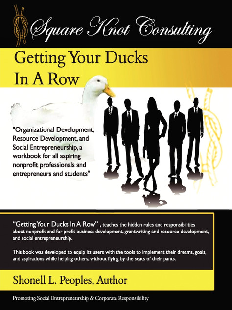 Getting Your Ducks in a Row Getting Your Ducks in a Row