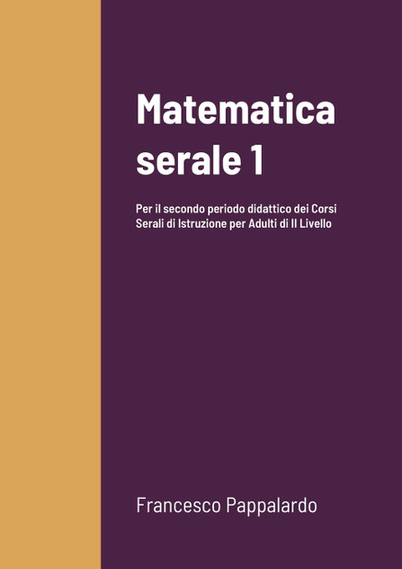 Matematica serale 1 Matematica serale 1