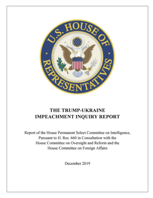 The Trump-Ukraine Impeachment Report The Trump-Ukraine Impeachment Report