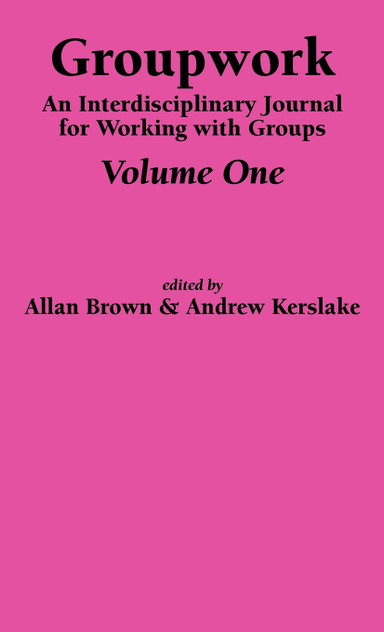 Groupwork Volume One Groupwork Volume One