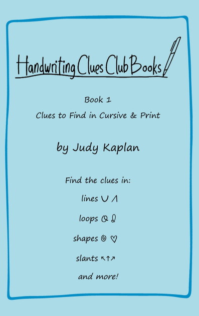 Handwriting Clues Club - Book 1