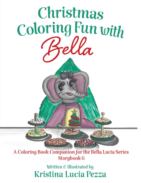 Christmas Coloring Fun with Bella