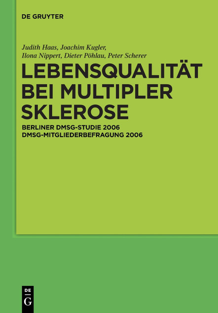 Lebensqualität bei Multipler Sklerose Lebensqualität bei Multipler Sklerose