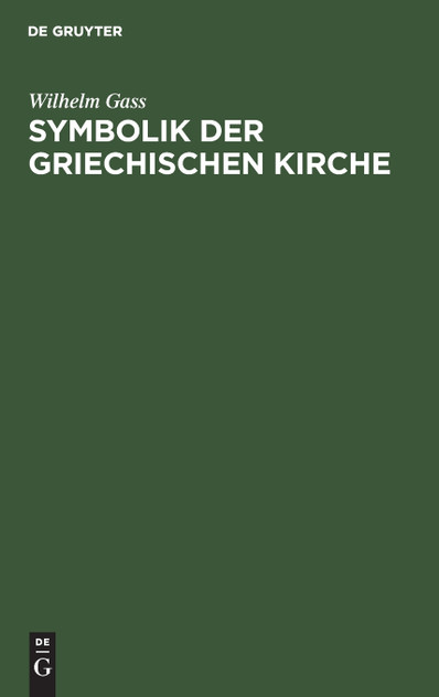Symbolik der griechischen Kirche Symbolik der griechischen Kirche