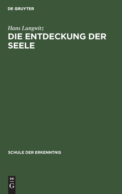 Die Entdeckung der Seele