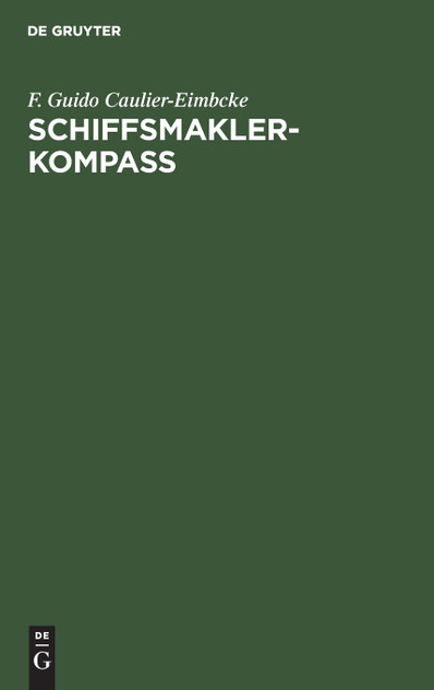 Schiffsmakler-Kompass Schiffsmakler-Kompass