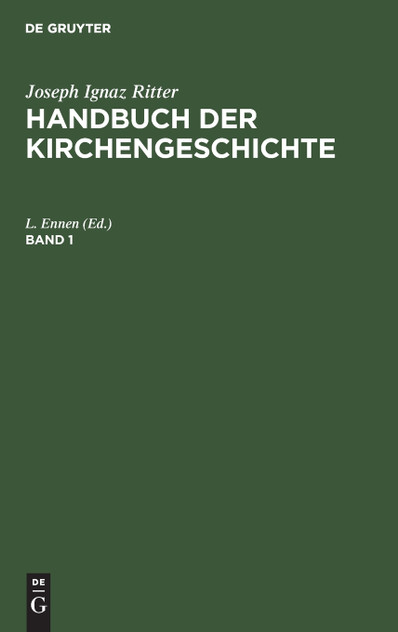 Handbuch der Kirchengeschichte Handbuch der Kirchengeschichte Handbuch der Kirchengeschichte Handbuch der Kirchengeschichte