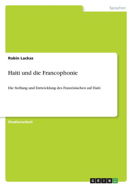 Haiti und die Francophonie