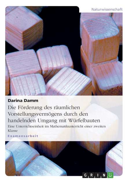 Die Förderung des räumlichen Vorstellungsvermögens durch den handelnden Umgang mit Würfelbauten