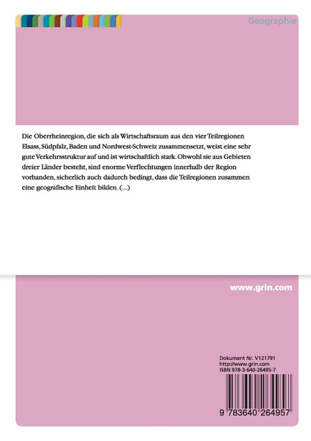 (Transnationale) Erwerbspendlerströme im Oberrheingraben