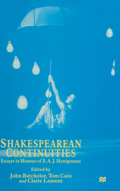 Shakespearean Continuities Shakespearean Continuities