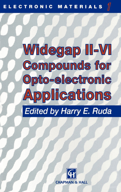 Widegap II-VI Compounds for Opto-electronic Applications Widegap II-VI Compounds for Opto-electronic Applications