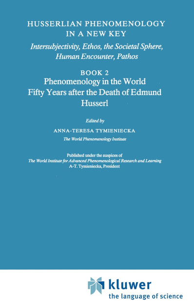 Husserlian Phenomenology in a New Key