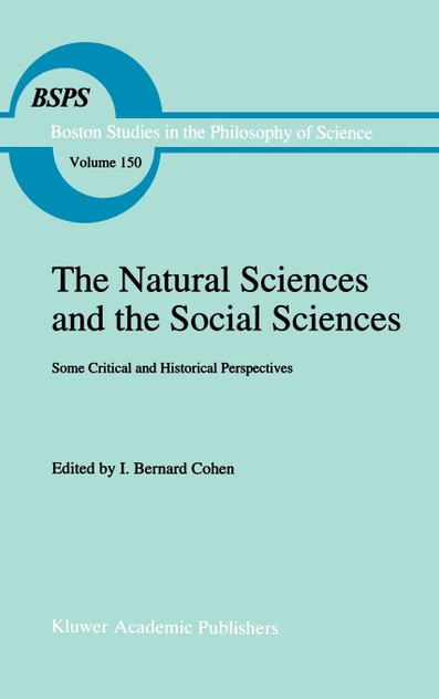 The Natural Sciences and the Social Sciences