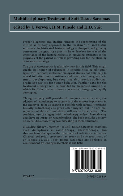 Multidisciplinary Treatment of Soft Tissue Sarcomas