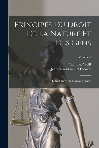 Principes Du Droit De La Nature Et Des Gens Principes Du Droit De La Nature Et Des Gens
