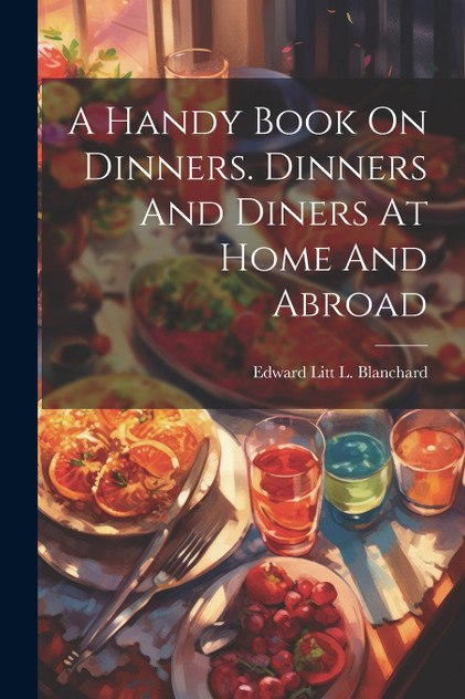 A Handy Book On Dinners. Dinners And Diners At Home And Abroad A Handy Book On Dinners. Dinners And Diners At Home And Abroad