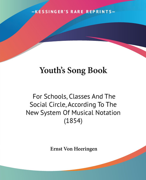 Youth's Song Book Youth's Song Book