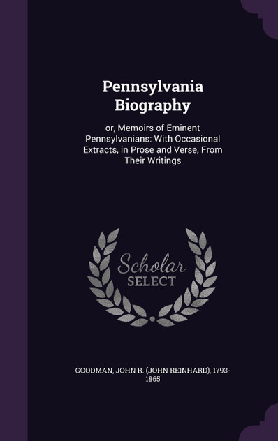Pennsylvania Biography