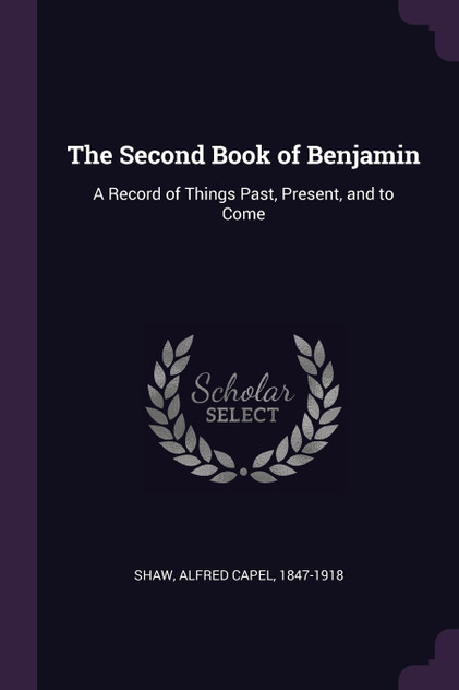 The Second Book of Benjamin The Second Book of Benjamin