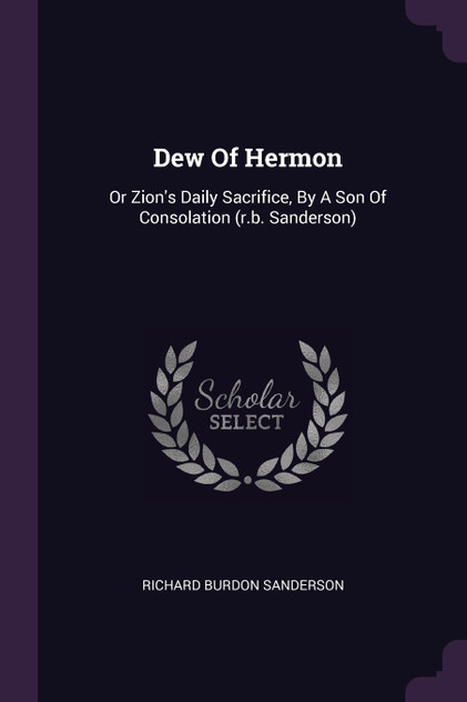 Dew Of Hermon Dew Of Hermon