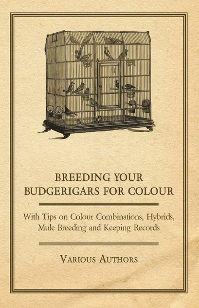 Breeding your Budgerigars for Colour - With Tips on Colour Combinations, Hybrids, Mule Breeding and Keeping Records Breeding your Budgerigars for Colour - With Tips on Colour Combinations, Hybrids, Mule Breeding and Keeping Records