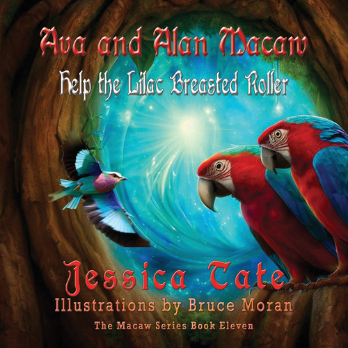 Ava and Alan Macaw Help a Lilac Breasted Roller Ava and Alan Macaw Help a Lilac Breasted Roller