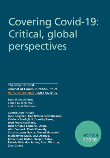Ethical Space Vol.17 Issue 3/4 Ethical Space Vol.17 Issue 3/4