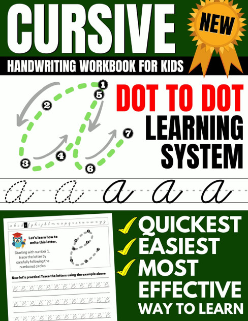 Cursive Handwriting Workbook For Kids Cursive Handwriting Workbook For Kids