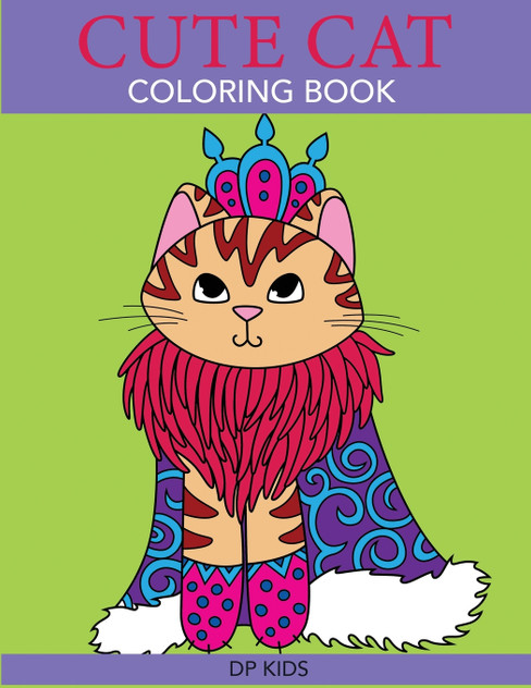 Cute Cat Coloring Book Cute Cat Coloring Book