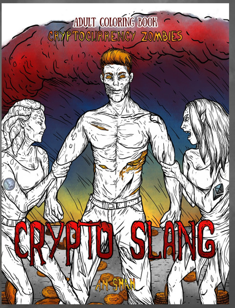 Adult Coloring Book Cryptocurrency Zombies Adult Coloring Book Cryptocurrency Zombies