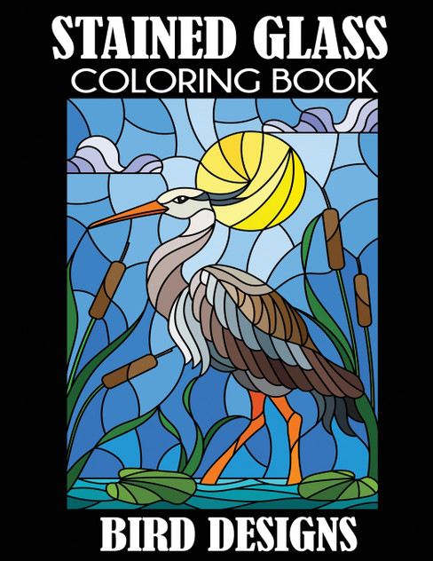 Stained Glass Coloring Book Stained Glass Coloring Book