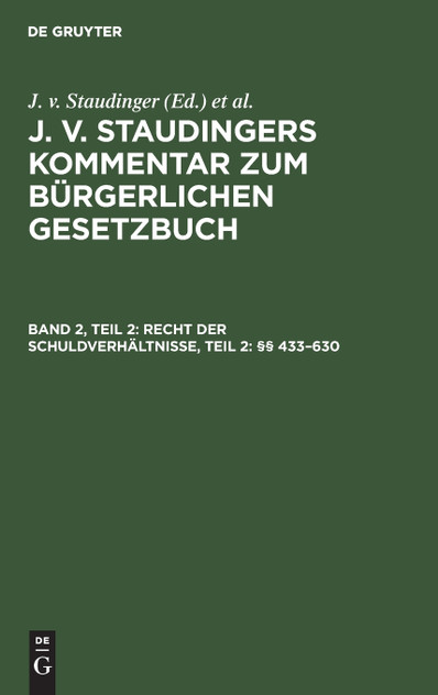 Recht der Schuldverhältnisse, Teil 2 Recht der Schuldverhältnisse, Teil 2